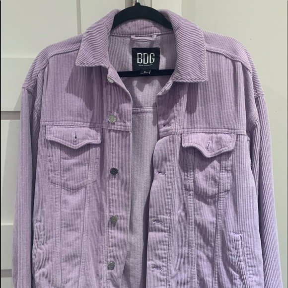 BDG Jackets & Blazers - vintage purple corduroy jacket
